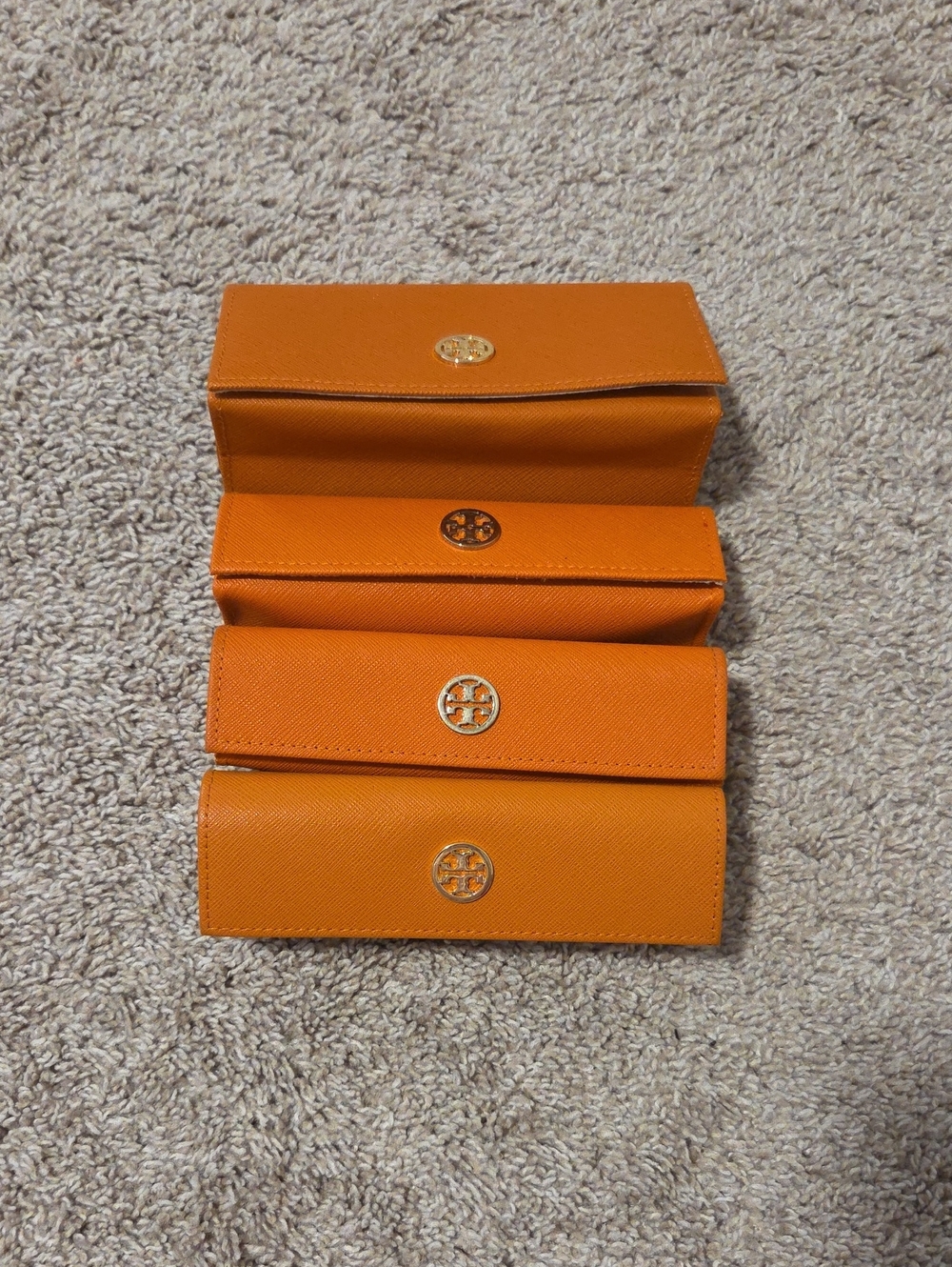 Set Of 4 Tory Burch Soft Cases